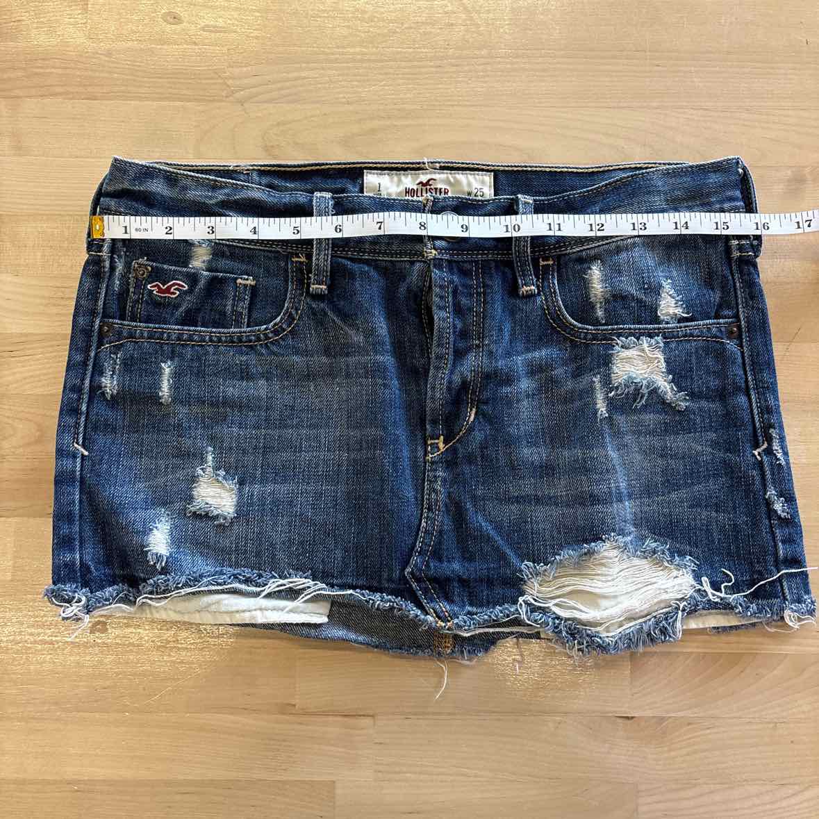 Hollister Size 1 Blue Skirt