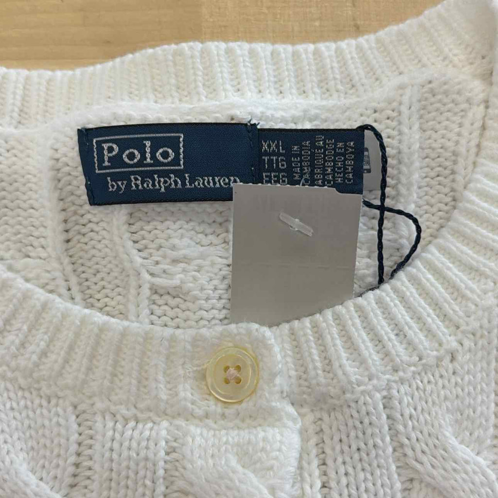 Polo Ralph Lauren Women's Cable-Knit Cotton Short-Sleeve Cardigan