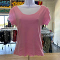 Pazo Size M Pink Cotton Preloved T-Shirt SS