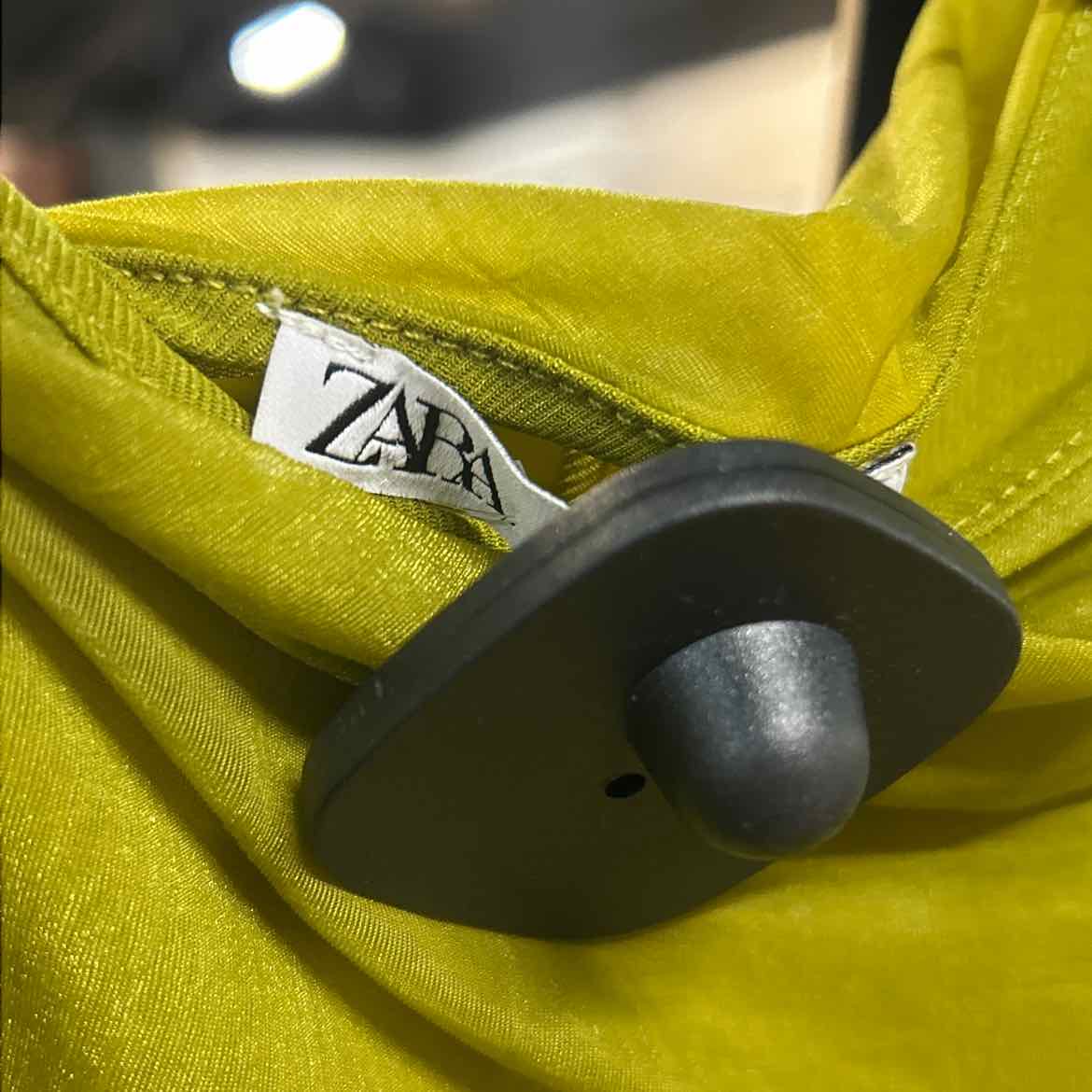 zara Size S Green Mesh Preloved Dress
