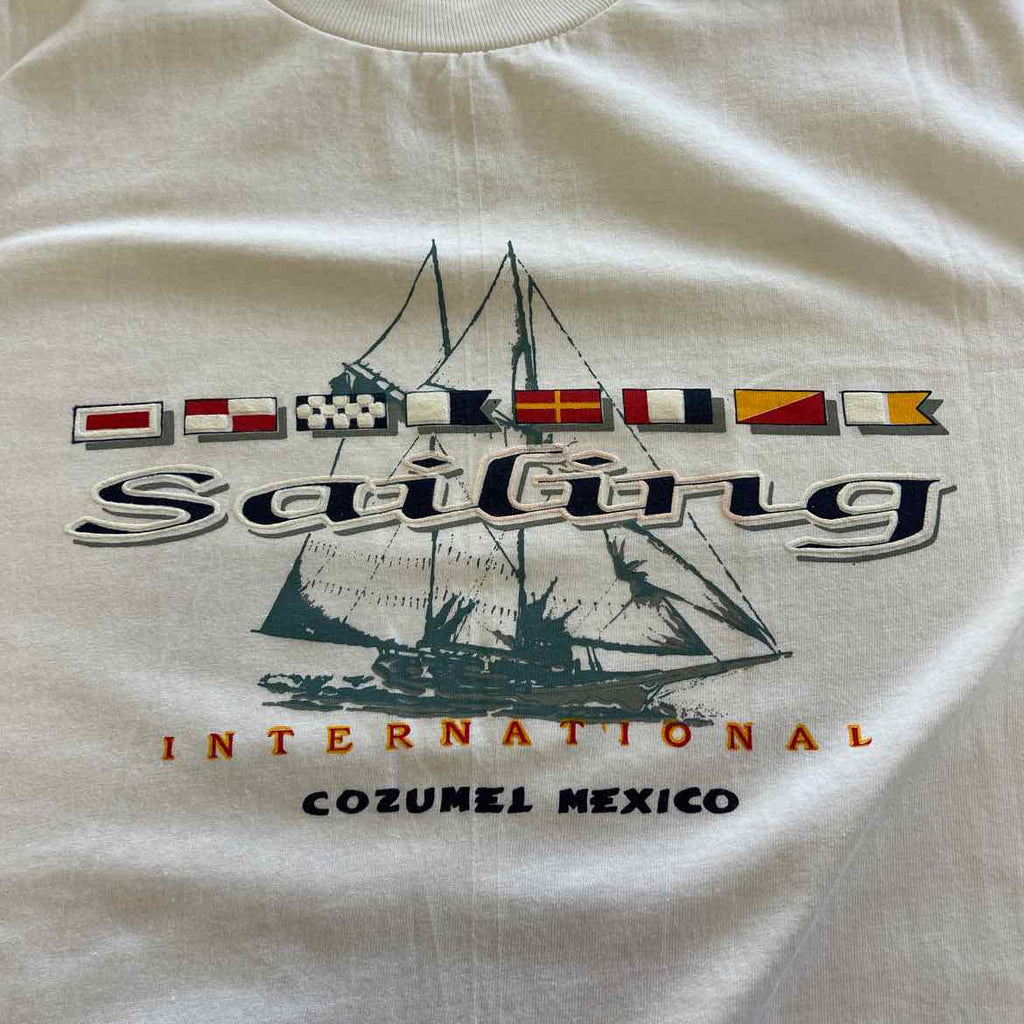 AssortedBrands Size XL White Preloved MENS T-shirt
