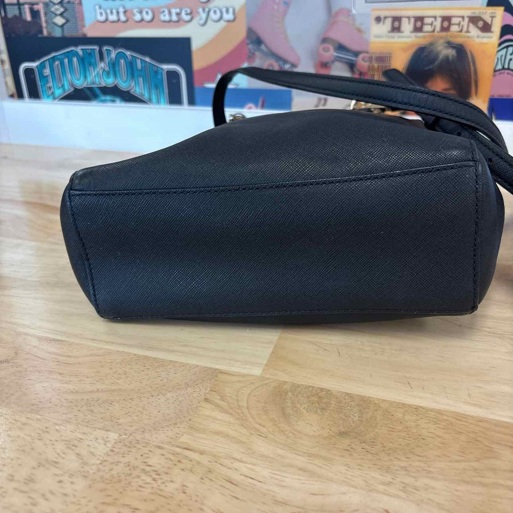 Coach Black Shoulder Bag Leather Purse