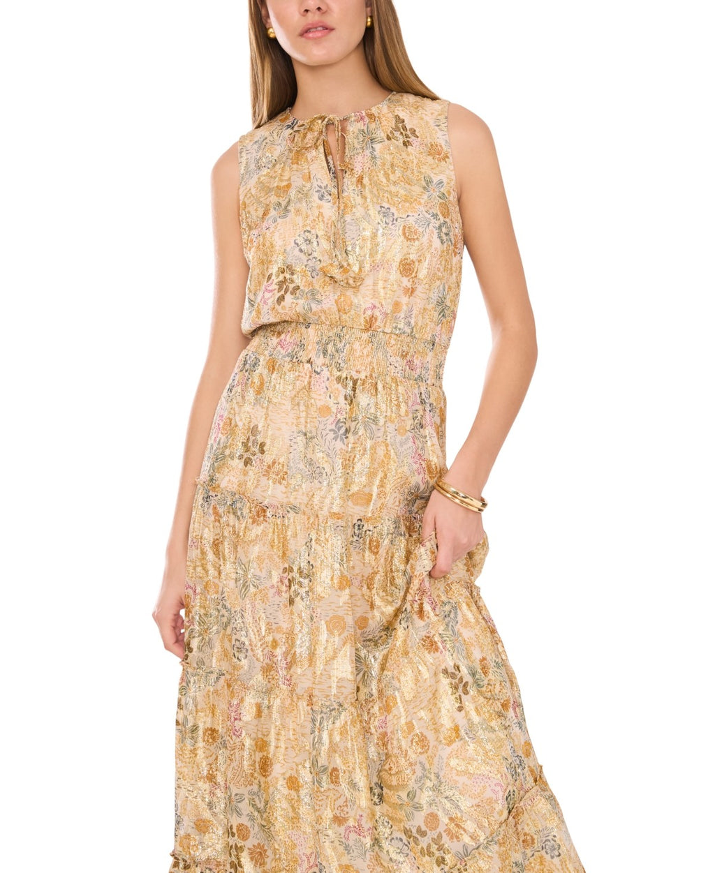 1.State Size M Gold New Dress
