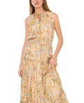 1.State Size M Gold New Dress