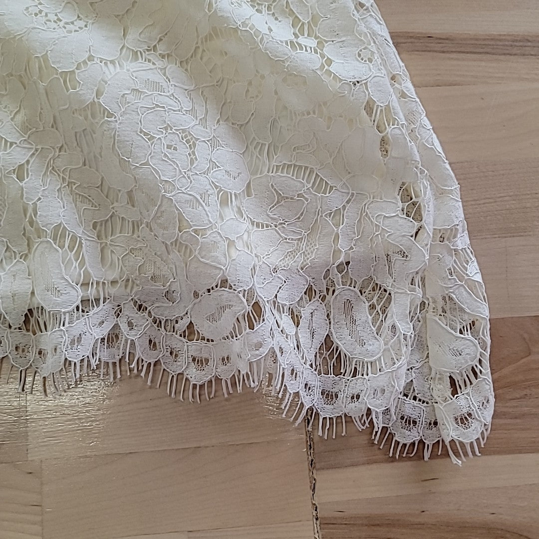 Isaac Mizrahi Size XS Off White Shirt