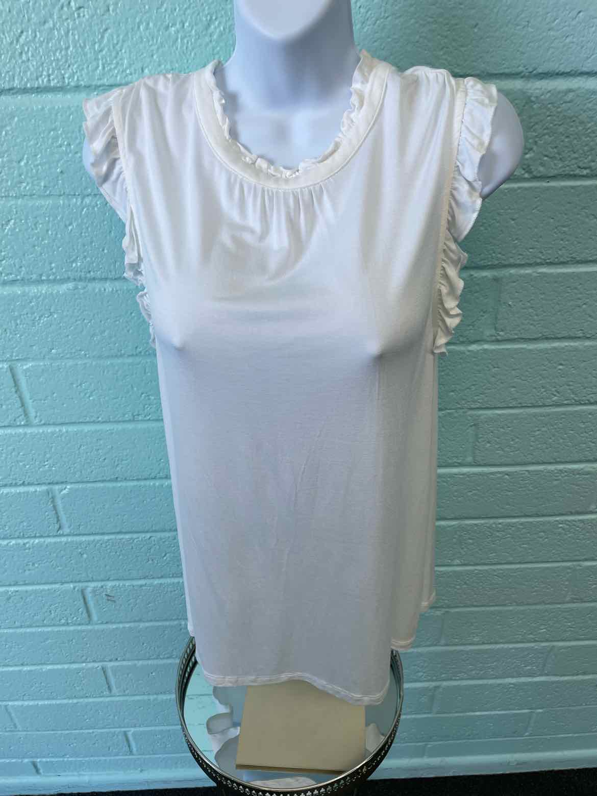 Cable & Gauge Size M White Tank