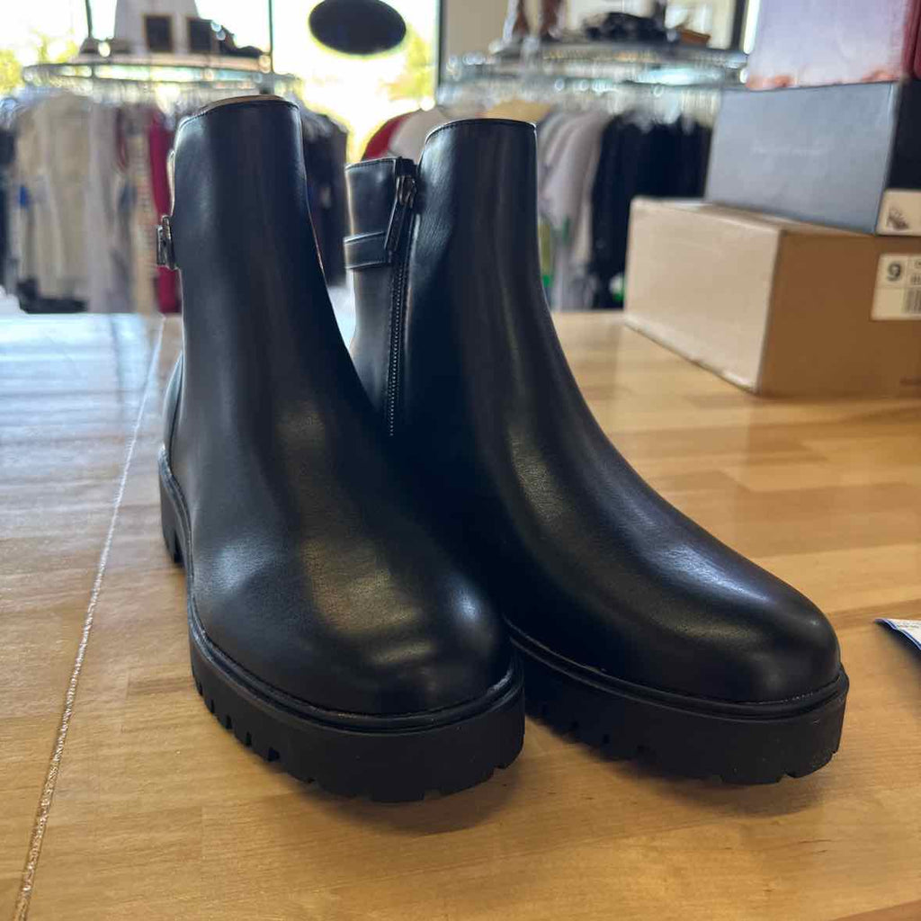 Calvin Klein Shoe Size 9 Black Boots