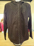 AND1 Size L Black Gray MENS Athletic Jacket