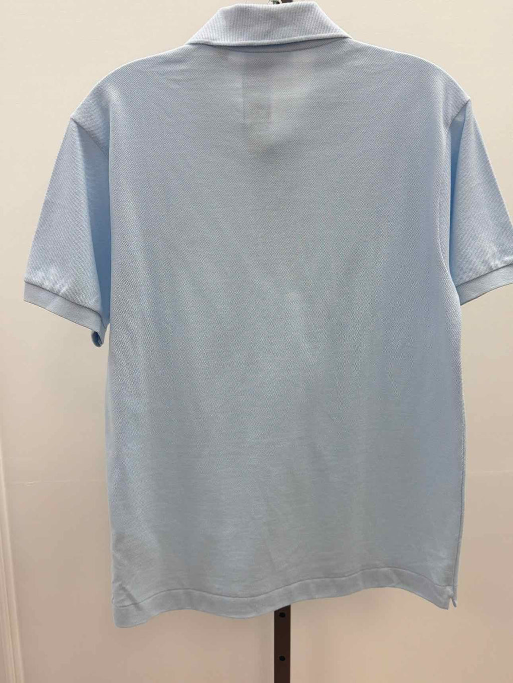 Lacoste Size S Original Cotton Pique Polo Light Blue