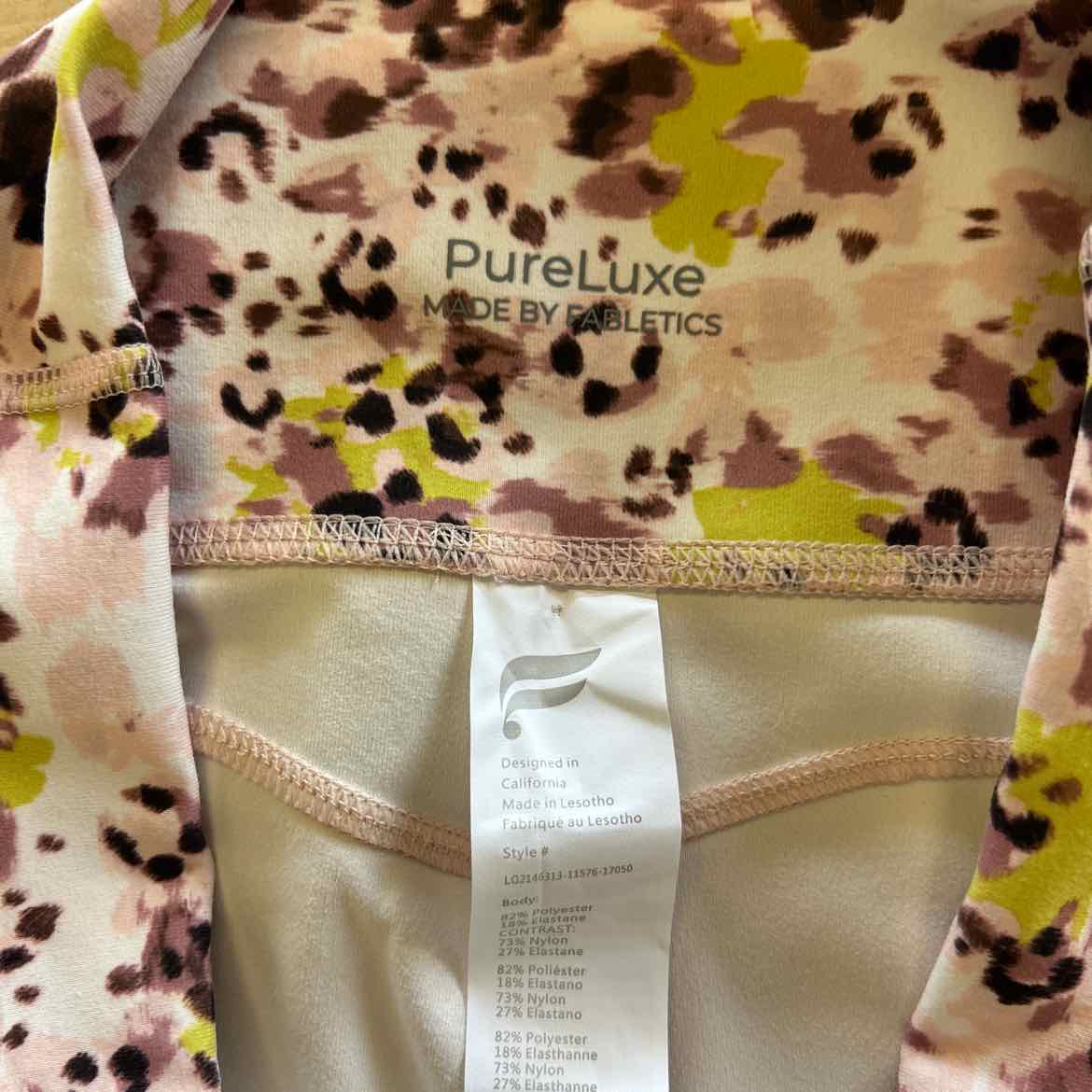 Fabletics Size L Pink Preloved Athletic Pants