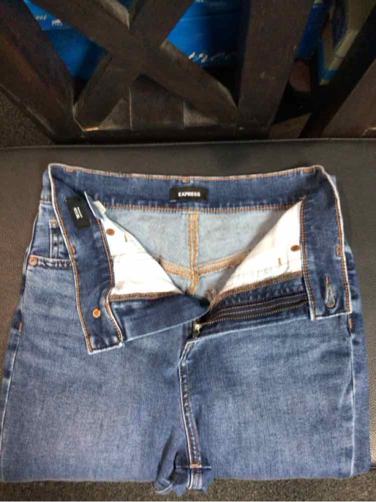 Express Size 0 Blue Jeans