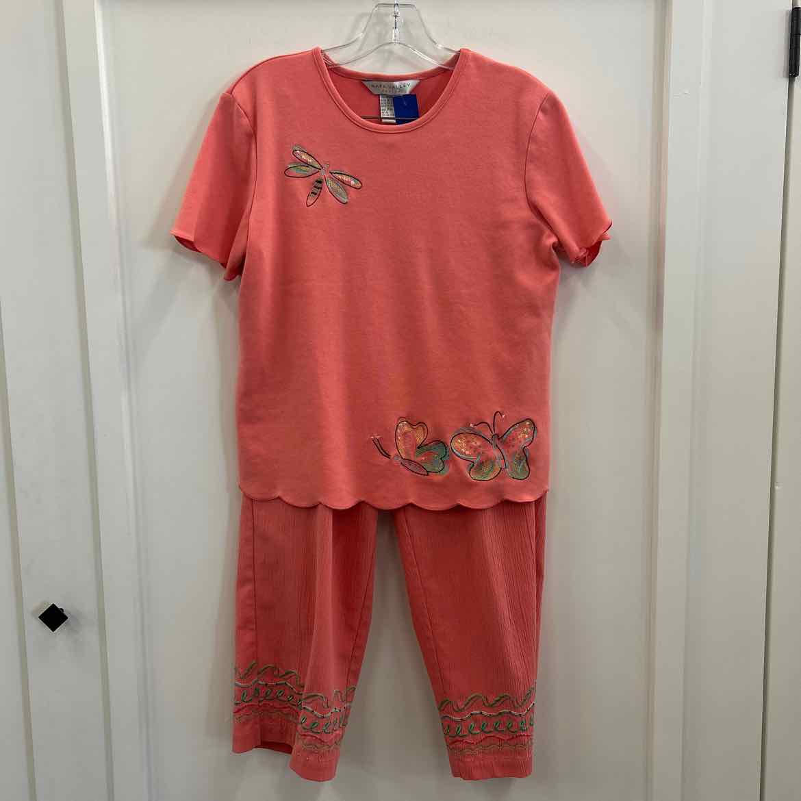 Napa Valley Size PM Pink Preloved 2 pc Dress Set