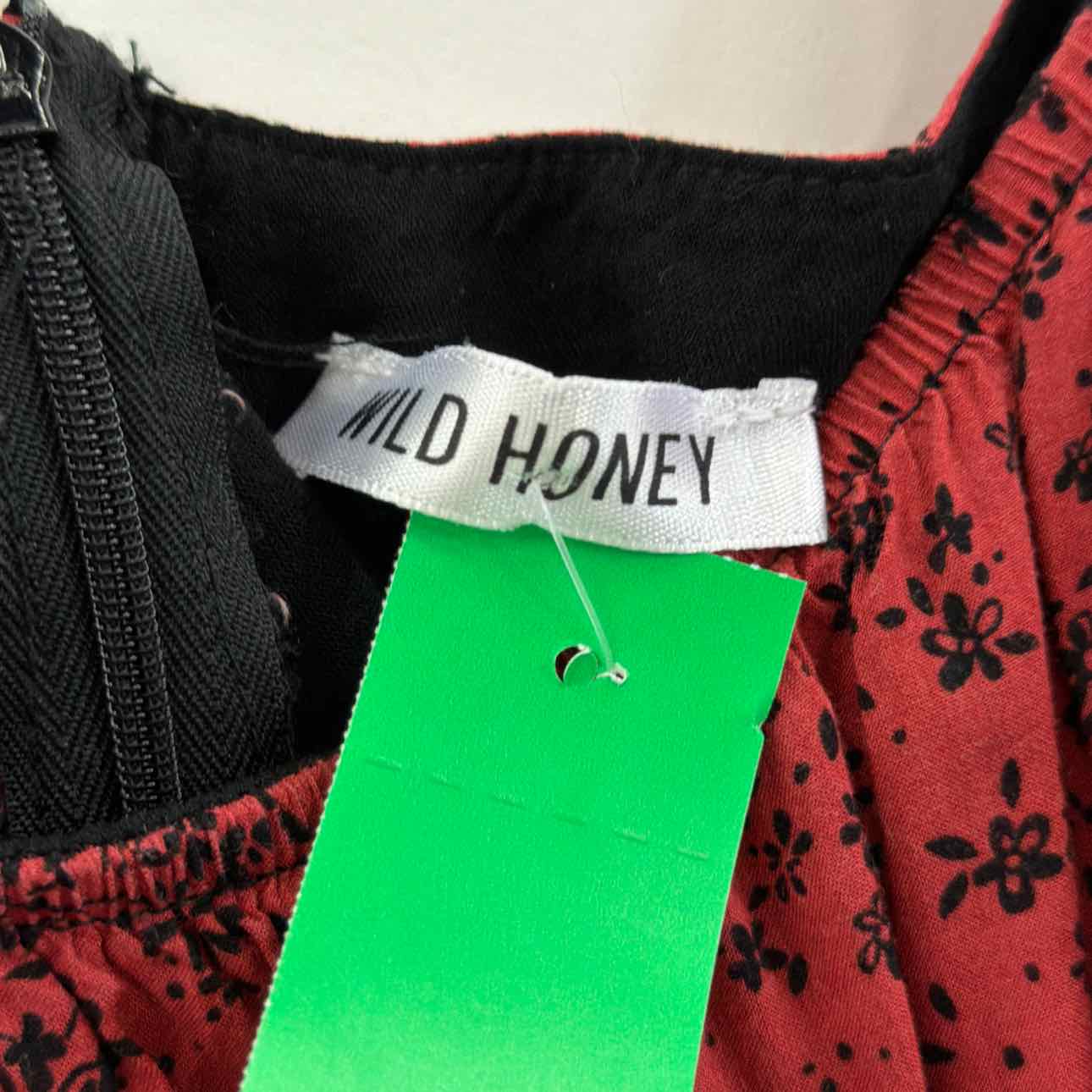 Wild Honey Size L Red Preloved Dress