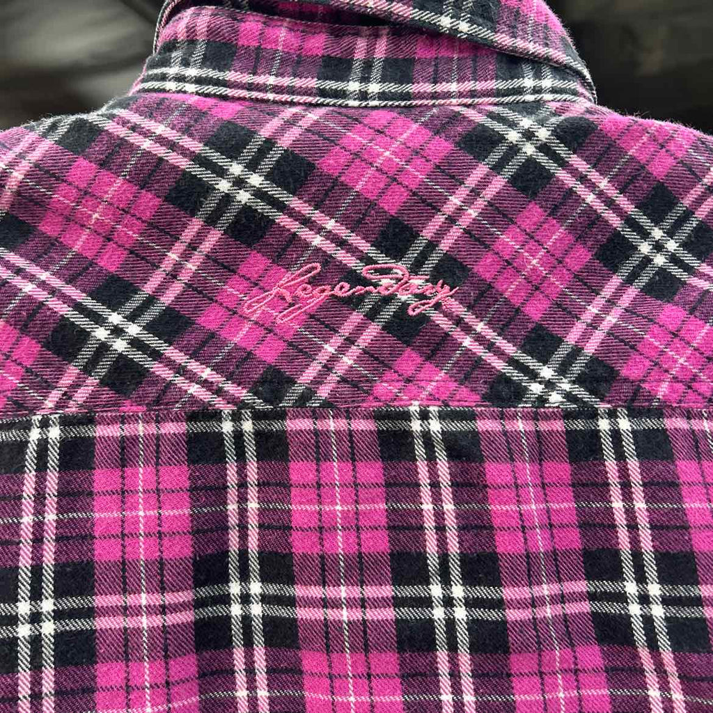 Legendary Whitetails Size M Pink Preloved Flannel
