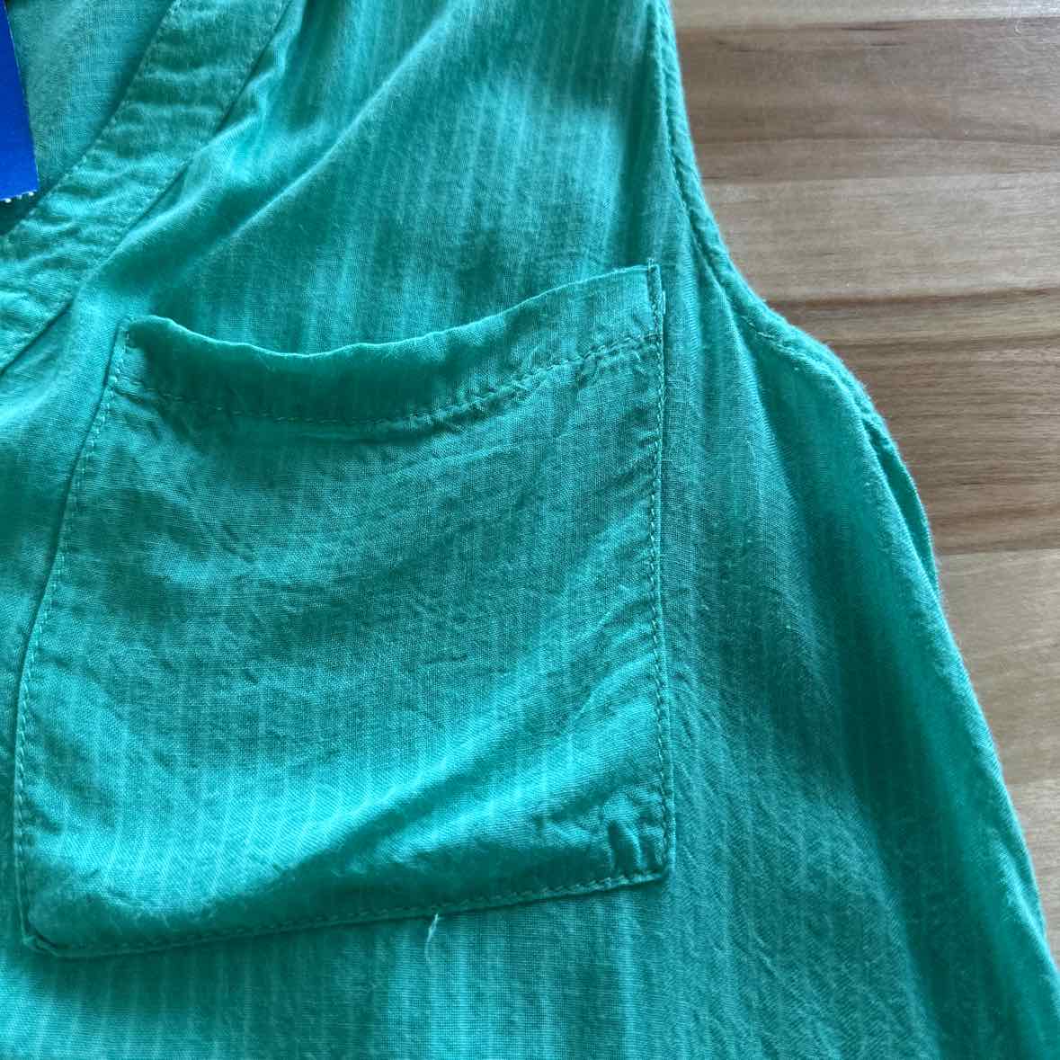 MinkPink Size XS Teal Button Down Shirt