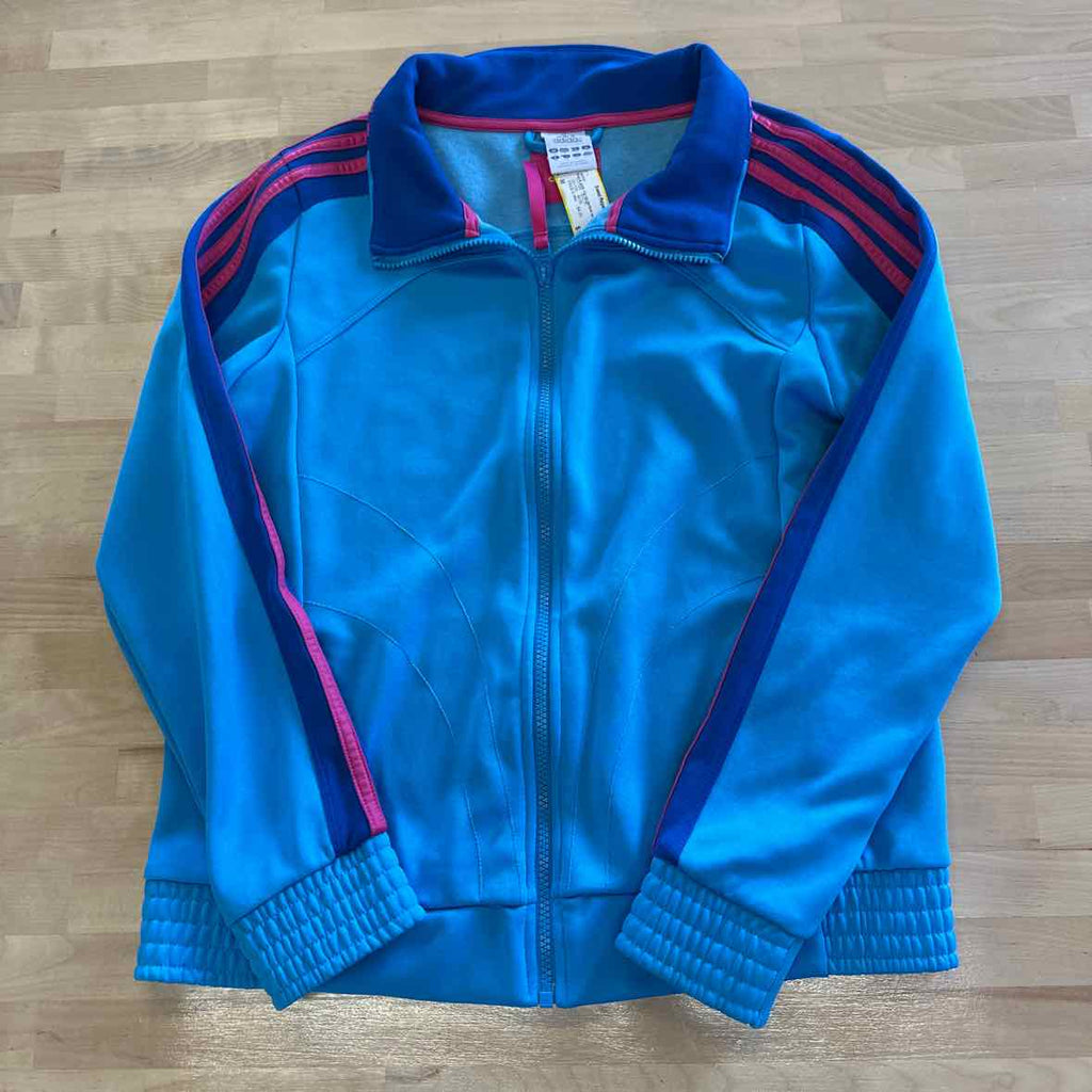 Adidas Size M Blue Jacket
