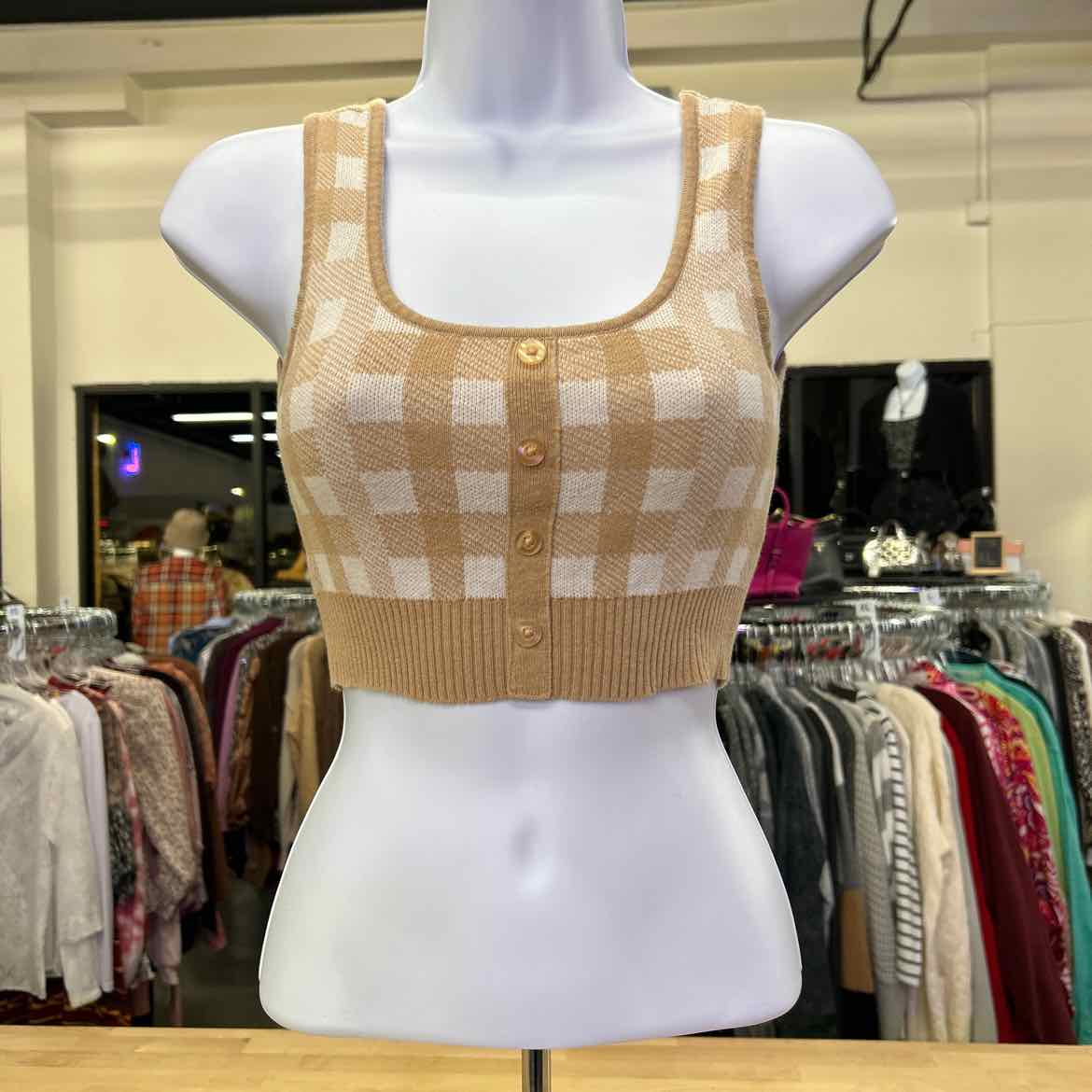 Nikka K Size S Beige Tank