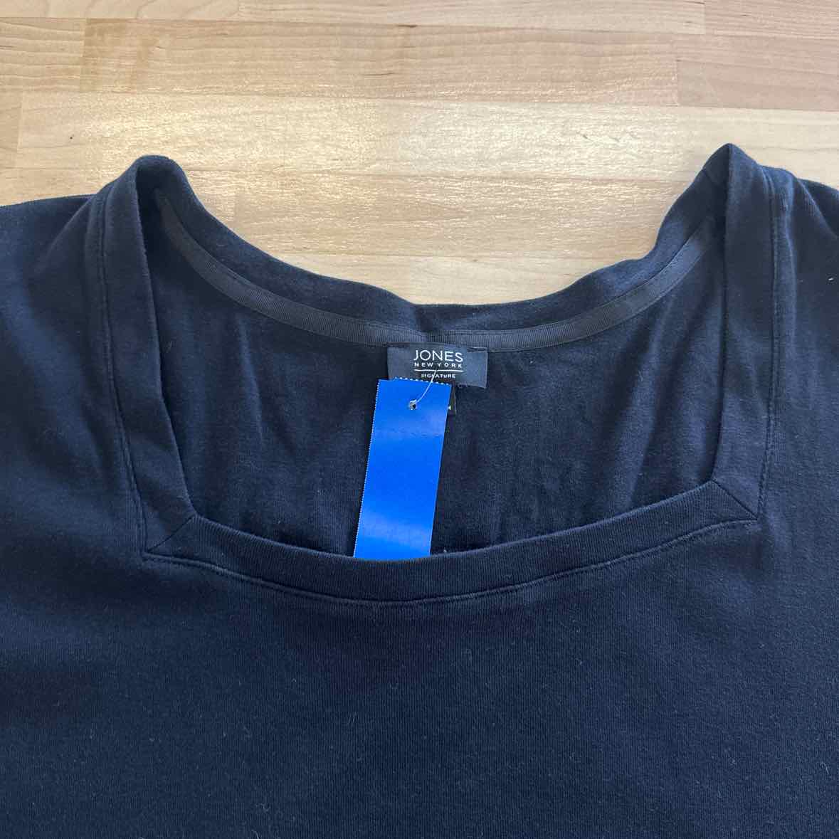 Jones Size 3X Black Blouse