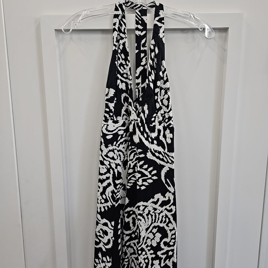 Vince Camuto Size S Black/White Dress