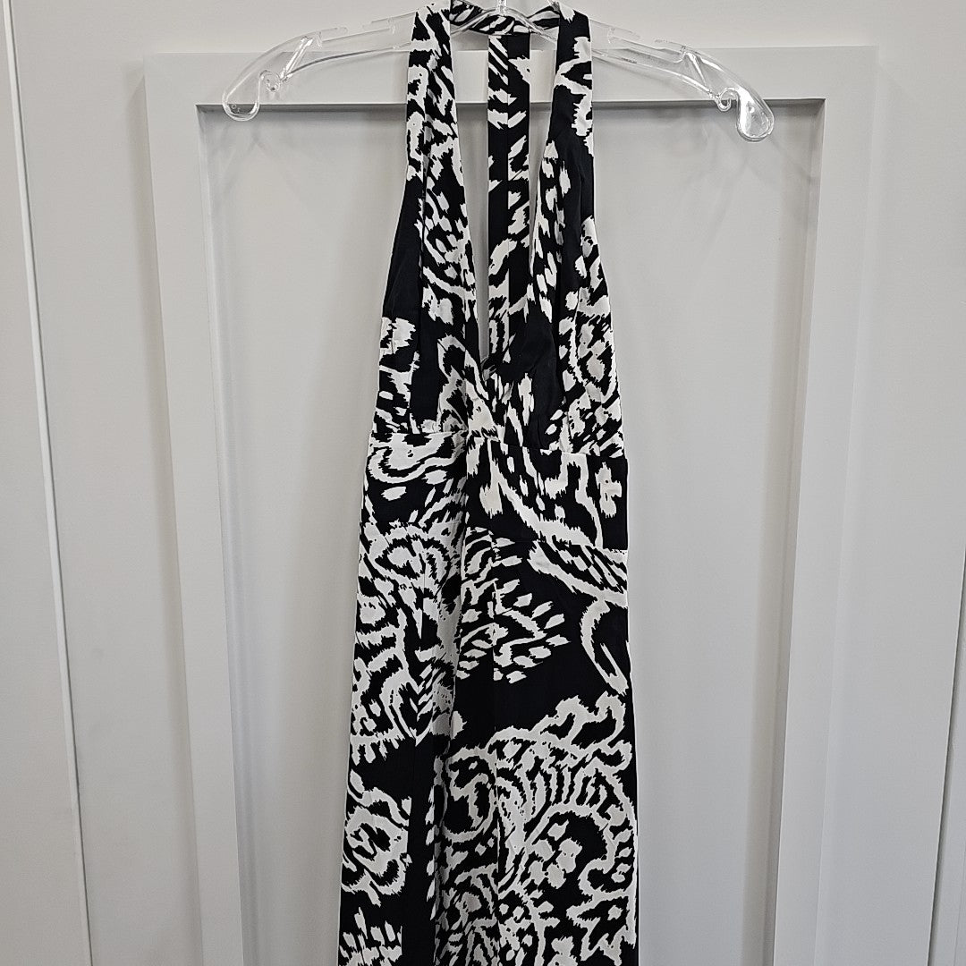 Vince Camuto Size S Black/White Dress