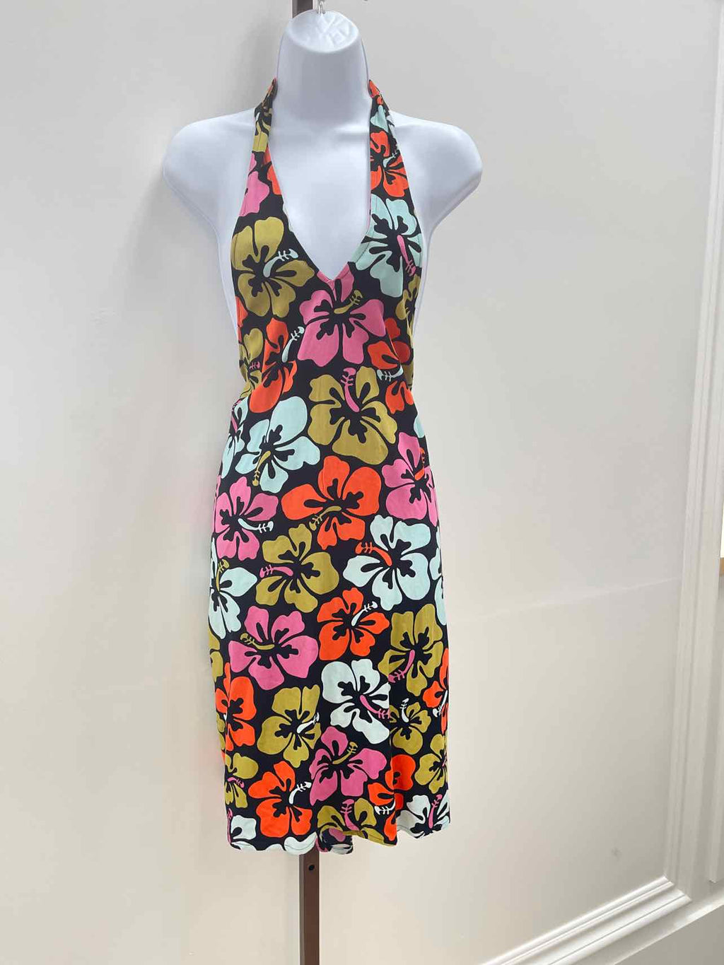 Rip Curl Size XL Hibiscus Heat Halter Sleeveless Dress