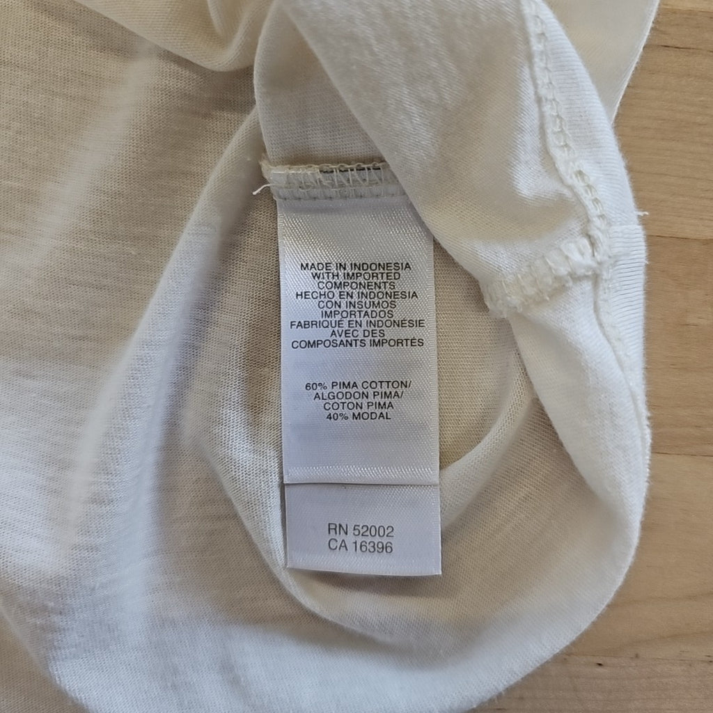 Liz Claiborne Size M White Preloved Blouse