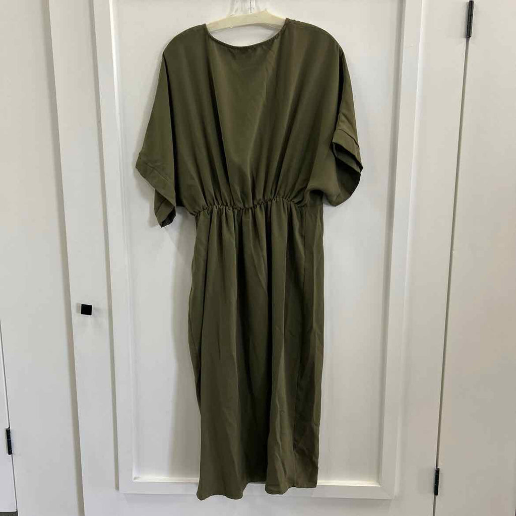She+Sky Size 1X Green Preloved Dress