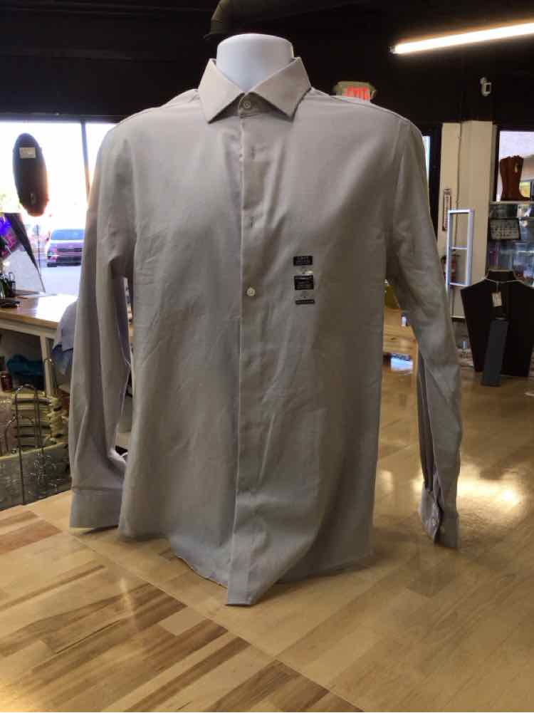 Michael Kors Size M Gray New MENS Button Down Shirt