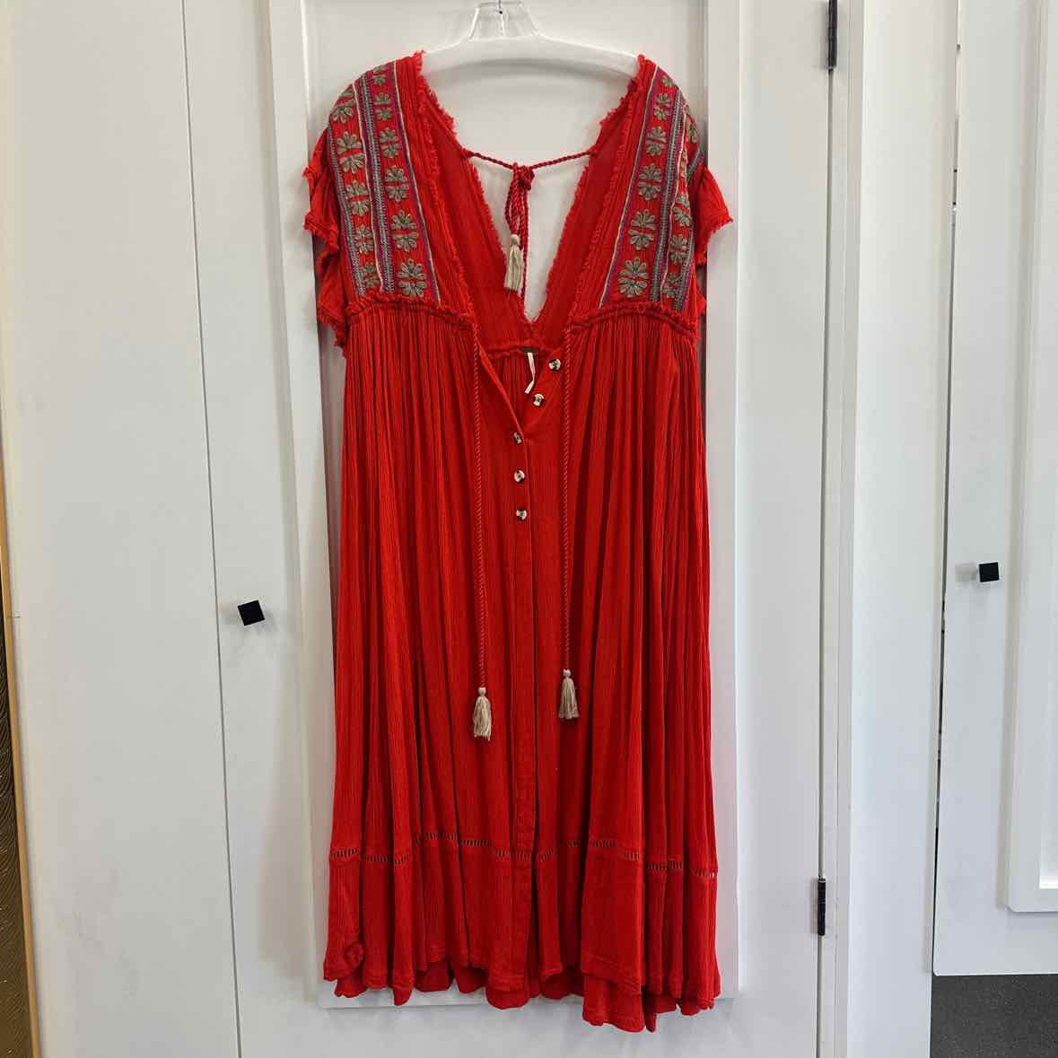 Free People Size S Red Dress