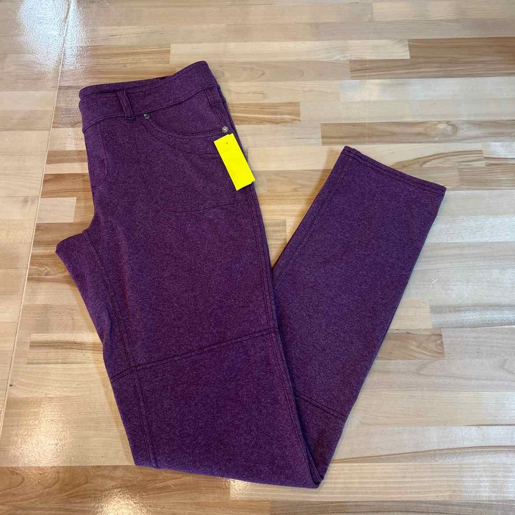 Athleta Size L Purple Preloved Athletic Pants
