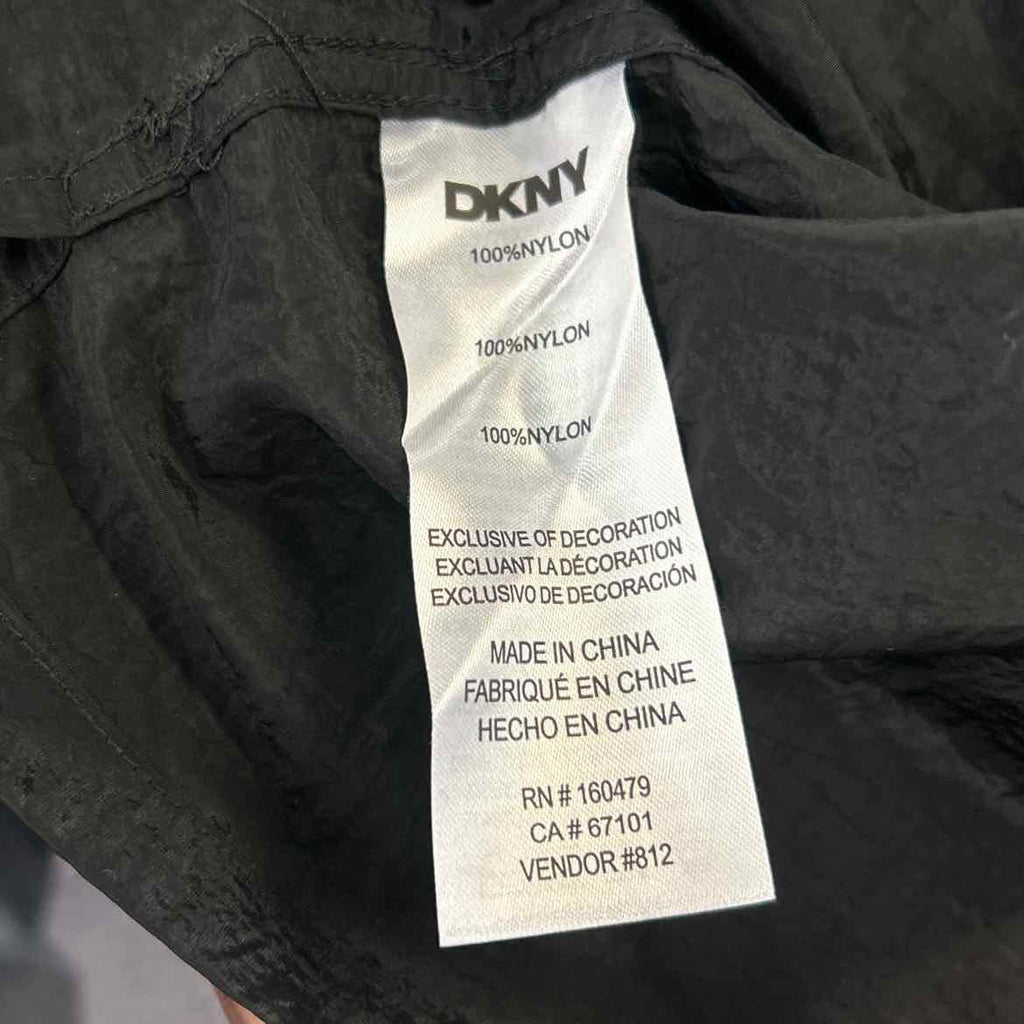 DKNY Size S Black New MENS Button Down Shirt