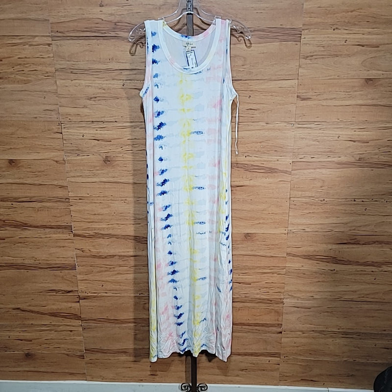 Style & Co. Maxi Size PL yellow/pink Dress
