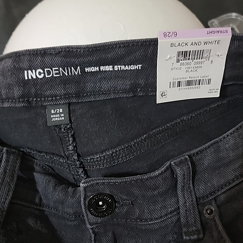 INC Black Size 6 Jeans NWT