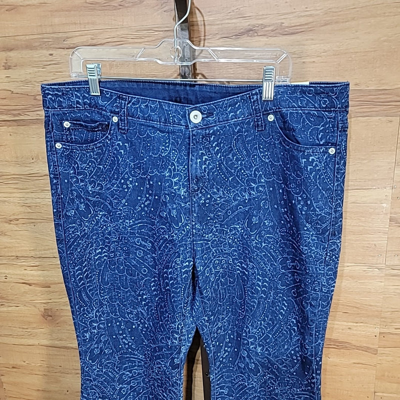 INC Size 16W Blue Jeans