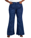 INC Size 20W Blue Cotton Jeans