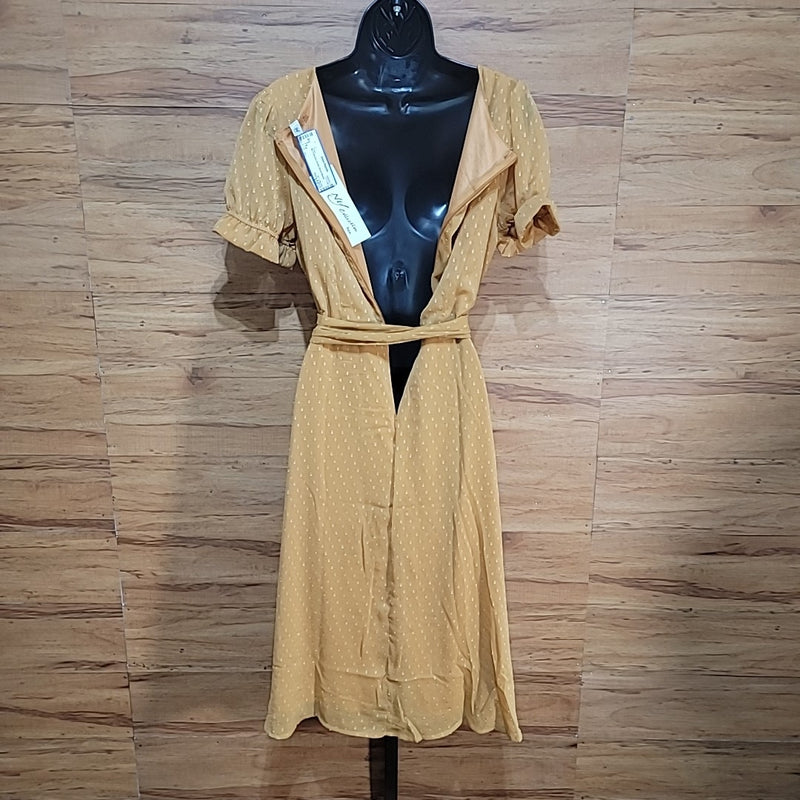 NY Collection Size PL Gold Dress