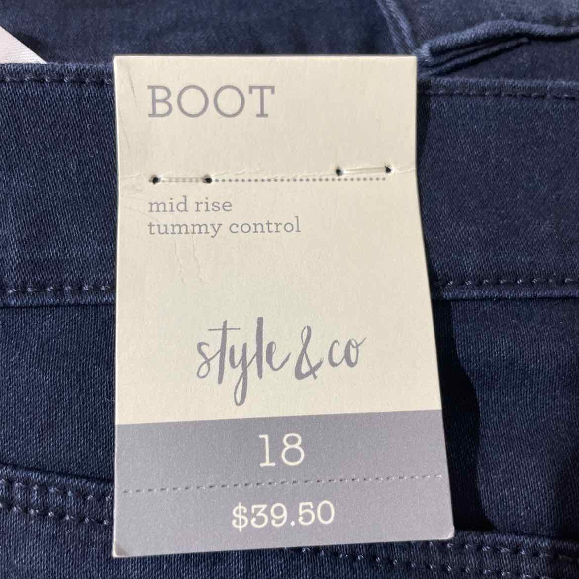 Style & Co. Size 18 Blue Jeans