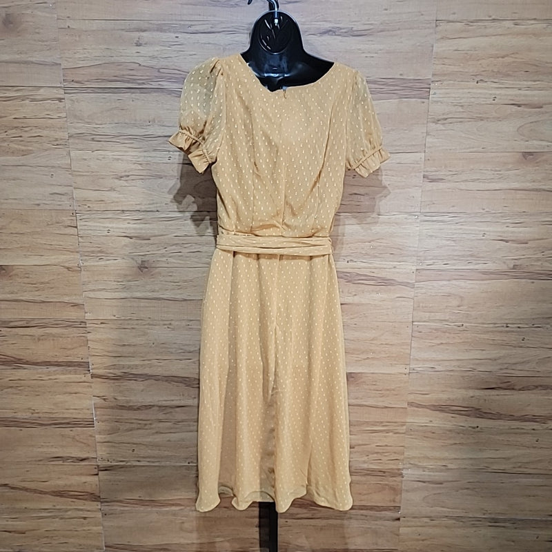 NY Collection Size PM Gold Dress