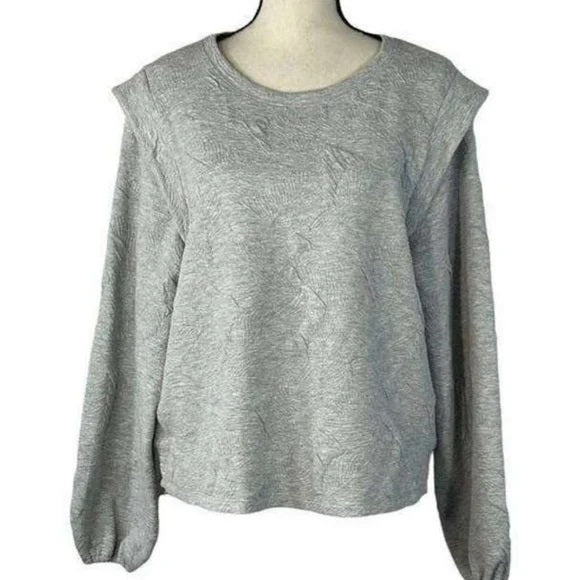 INC Size M Gray Sweater