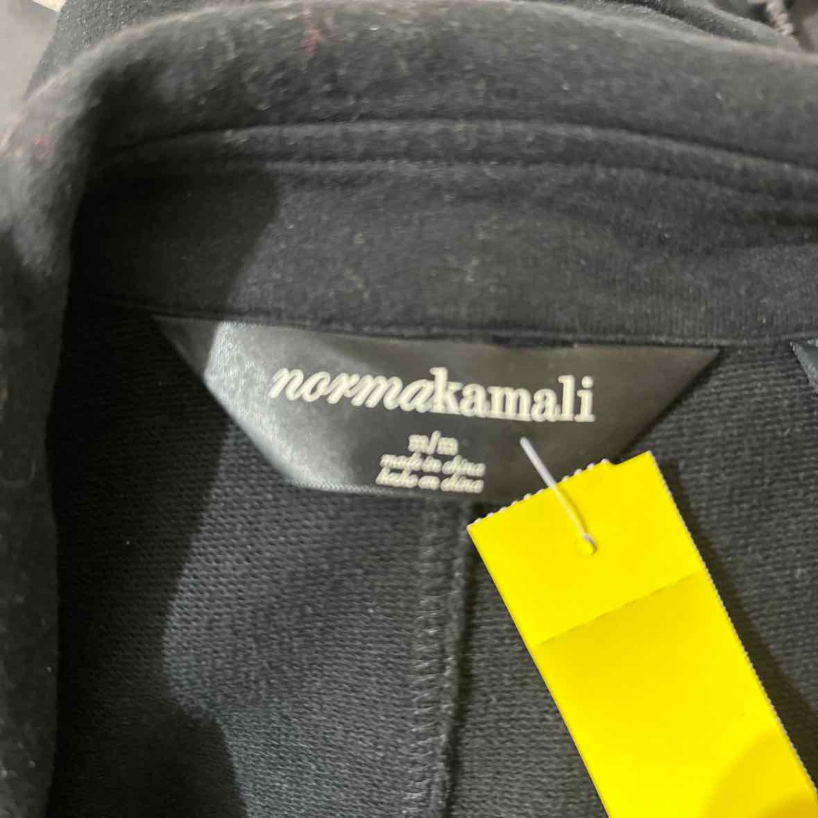 Normakamali Black Size M Knit Double Breasted Blazer Jacket