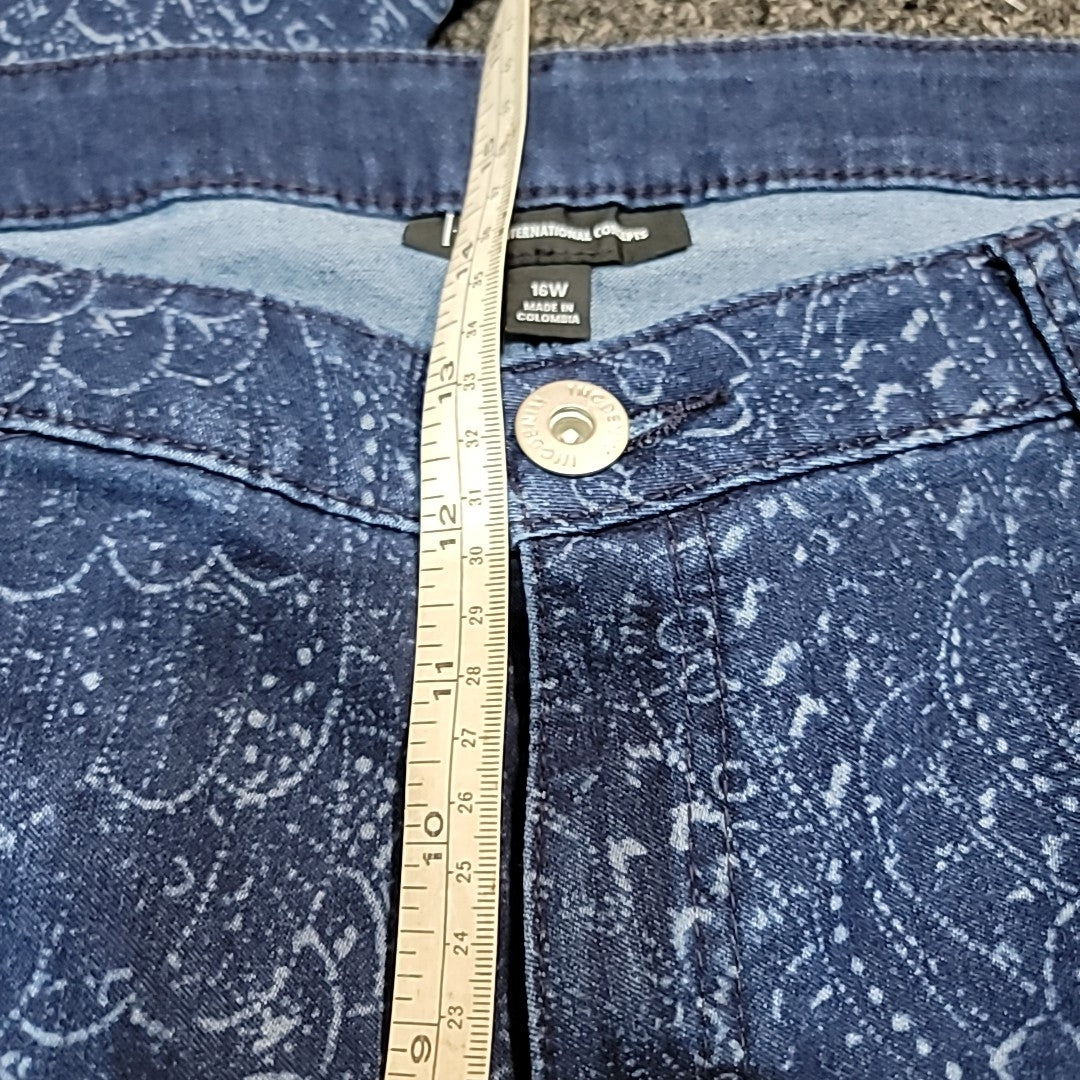 INC Size 16W Blue Jeans