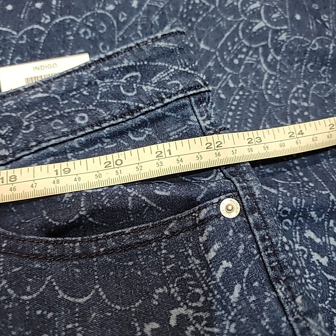 INC Size 20W Blue Cotton Jeans