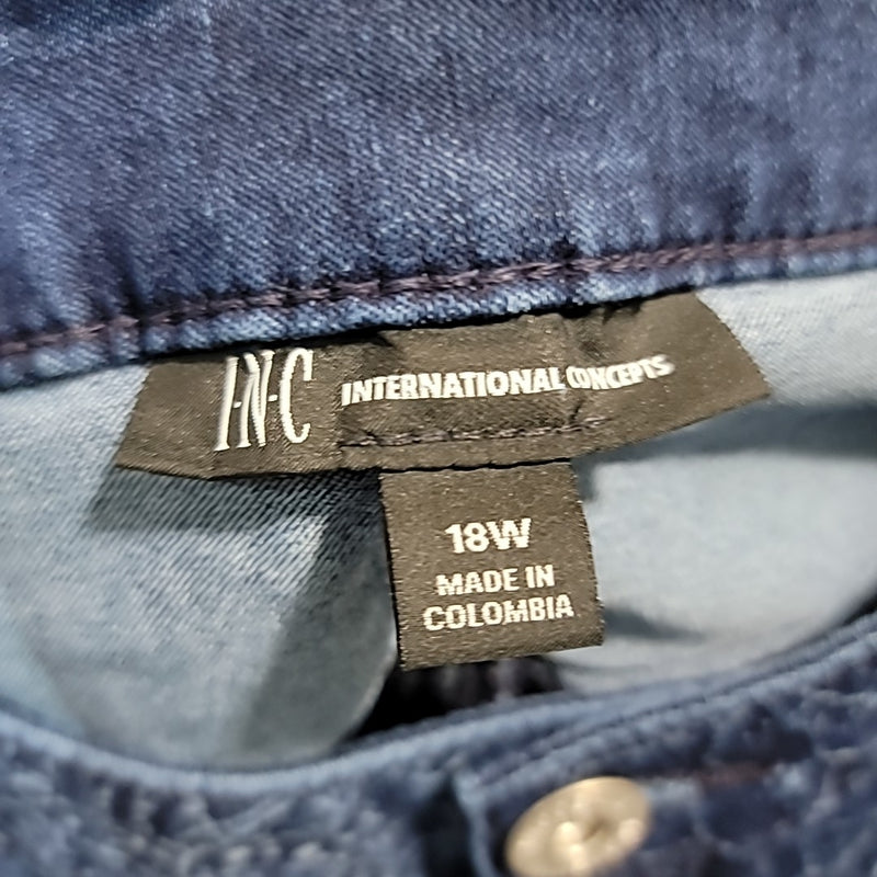 INC Size 18W Blue Jeans