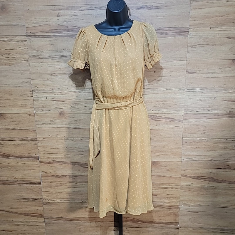 NY Collection Size PM Gold Dress