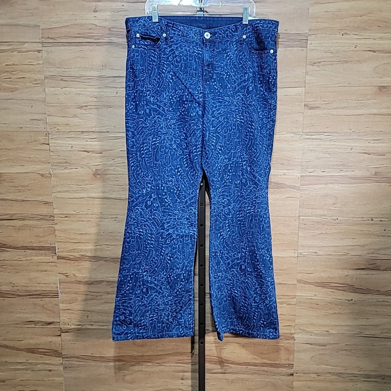 INC Size 18W Blue Jeans