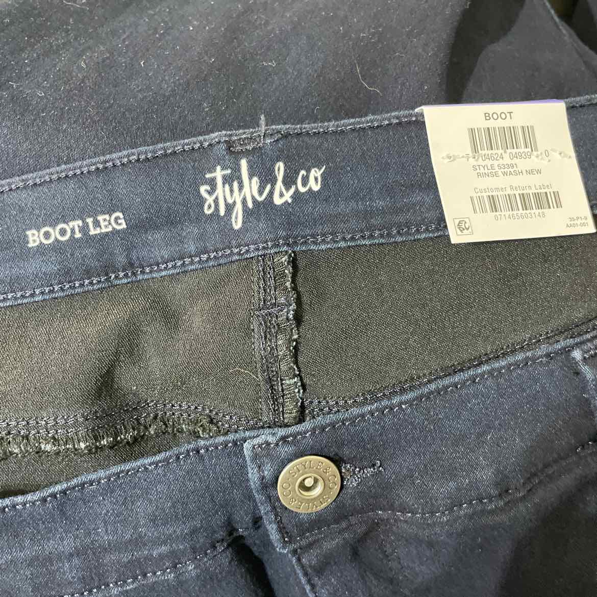 Style & Co. Size 18 Blue Jeans
